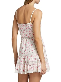 Solbina Floral Fit & Flare Dress