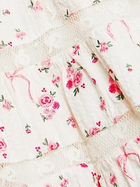 Solbina Floral Fit & Flare Dress