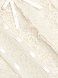 Reneley Ribbon & Lace Cardigan