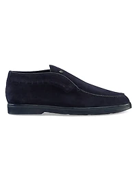 Suede Slip-On Chukka Boots