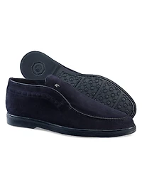 Suede Slip-On Chukka Boots
