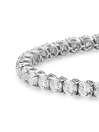 Tennis Bracelet in 18K White Gold