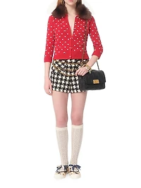 Damier Light Tweed Shorts