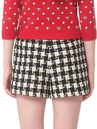 Damier Light Tweed Shorts