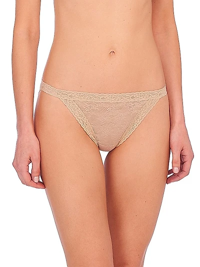 Escape Front Lace String Bikini Panty