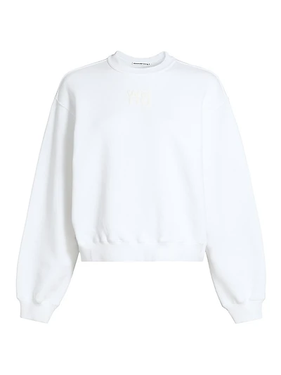 Essential Terry Puff Logo Sweatshirt