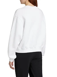 Essential Terry Puff Logo Sweatshirt
