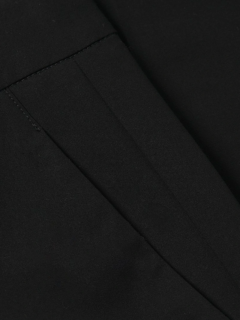 Cotton Wide-Leg Pants