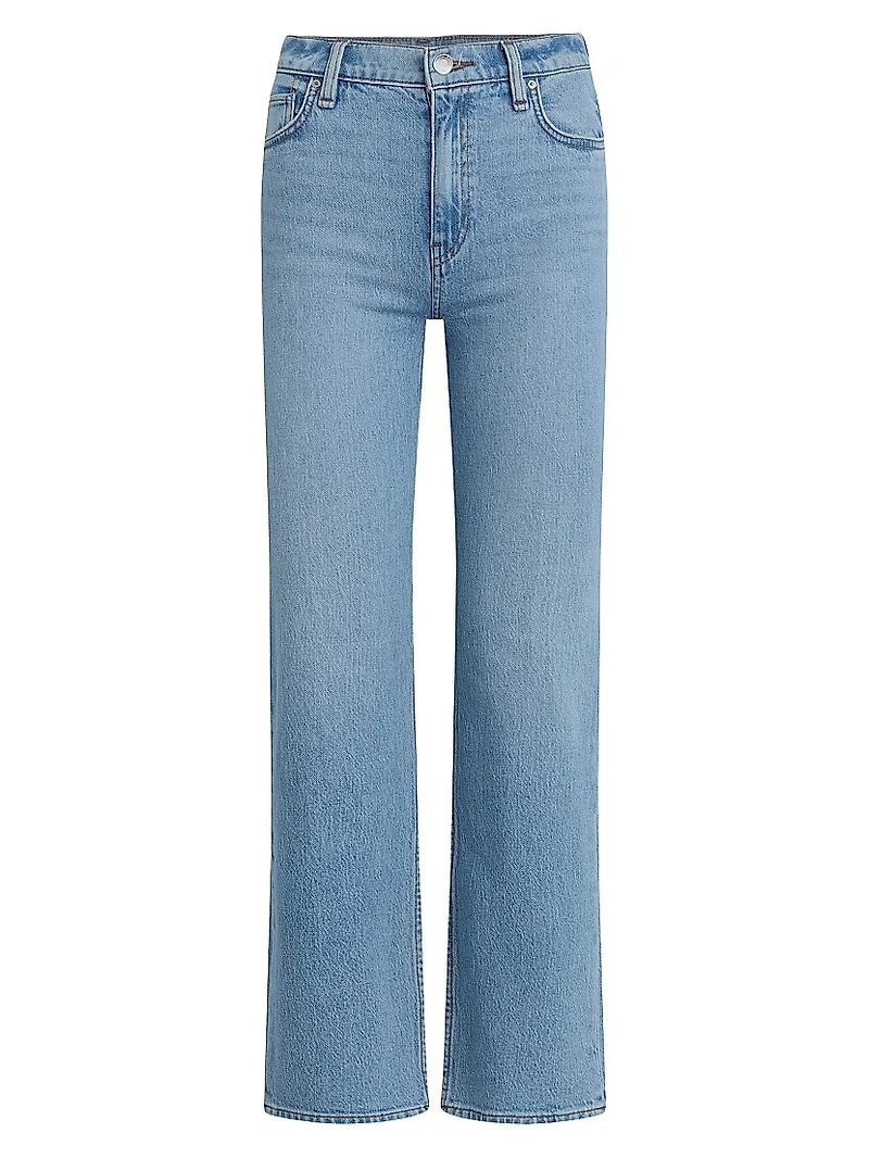 Remi High-Rise Straight Ankle Jeans