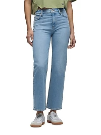 Remi High-Rise Straight Ankle Jeans