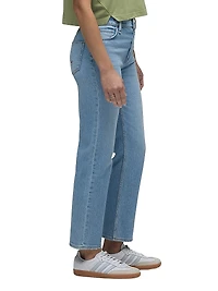 Remi High-Rise Straight Ankle Jeans