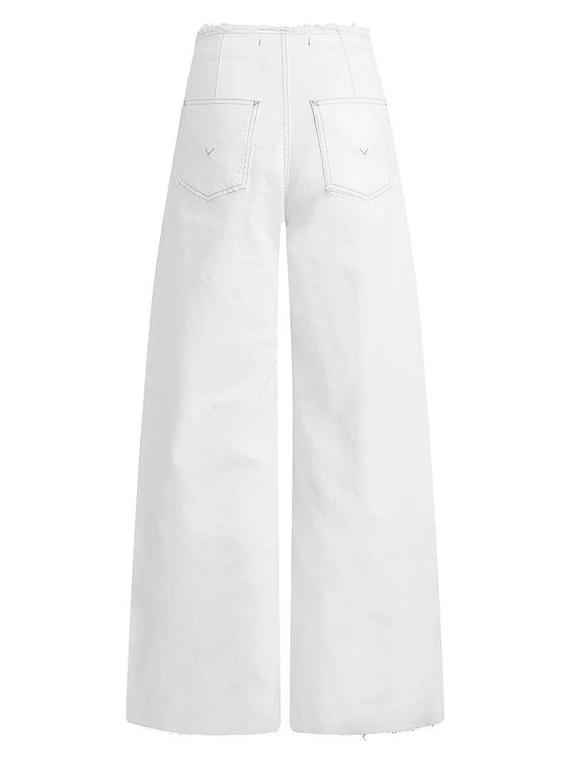 James High-Rise Wide-Leg Jeans