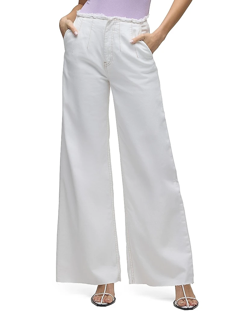 James High-Rise Wide-Leg Jeans