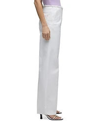 James High-Rise Wide-Leg Jeans