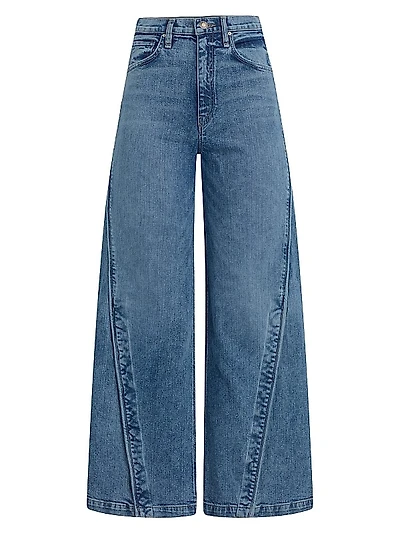 James High-Rise Wide-Leg Jeans
