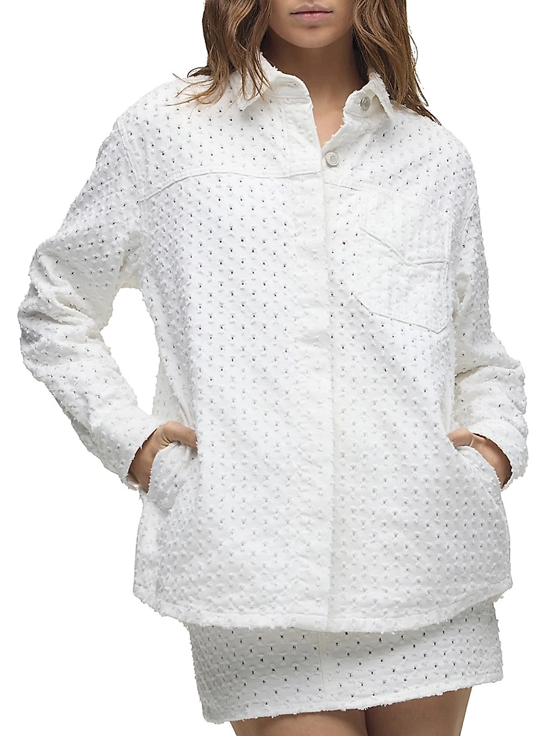 Tattered Cotton Shacket