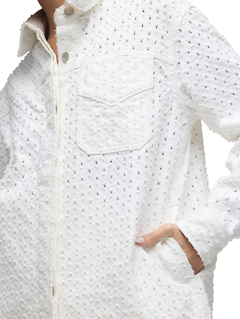 Tattered Cotton Shacket