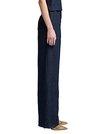 Lotta Mid-Rise Wide-Leg Jeans