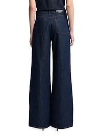Lotta Mid-Rise Wide-Leg Jeans