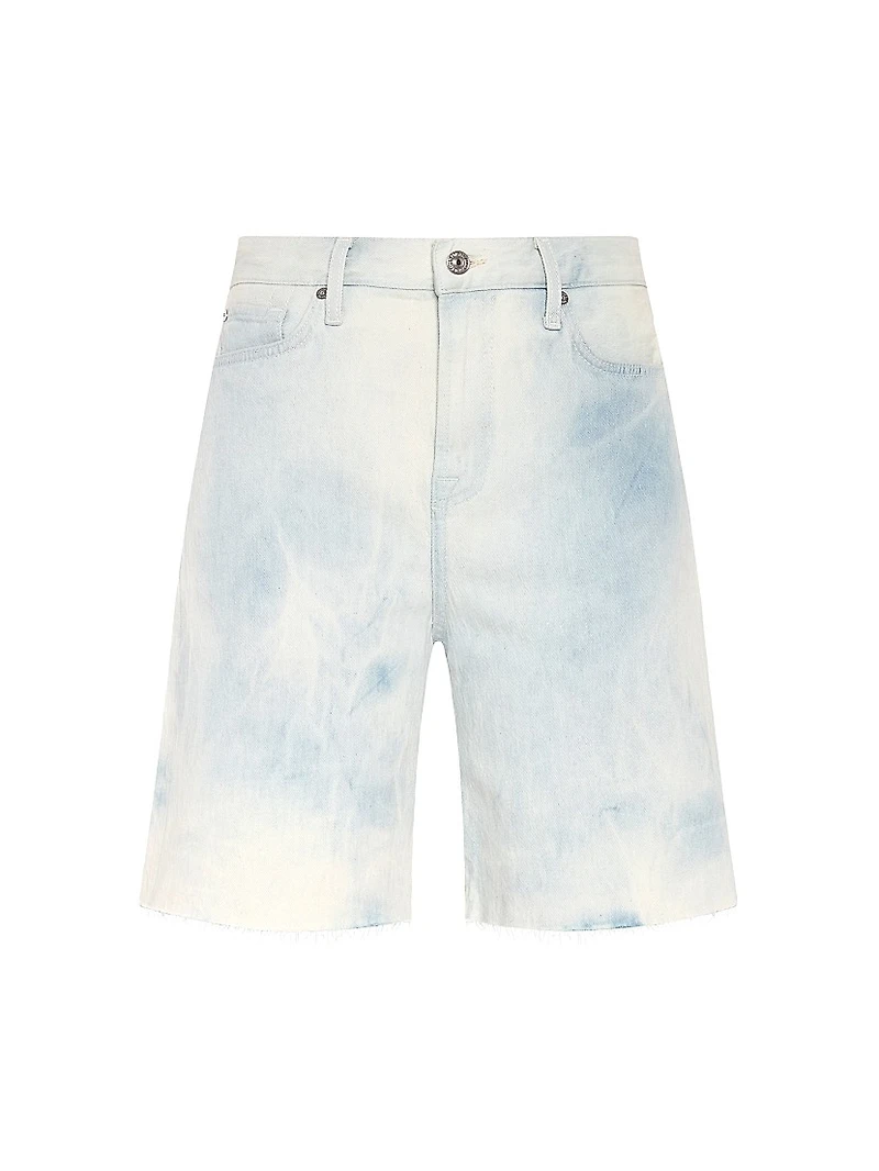 Lola Bleached Denim Shorts