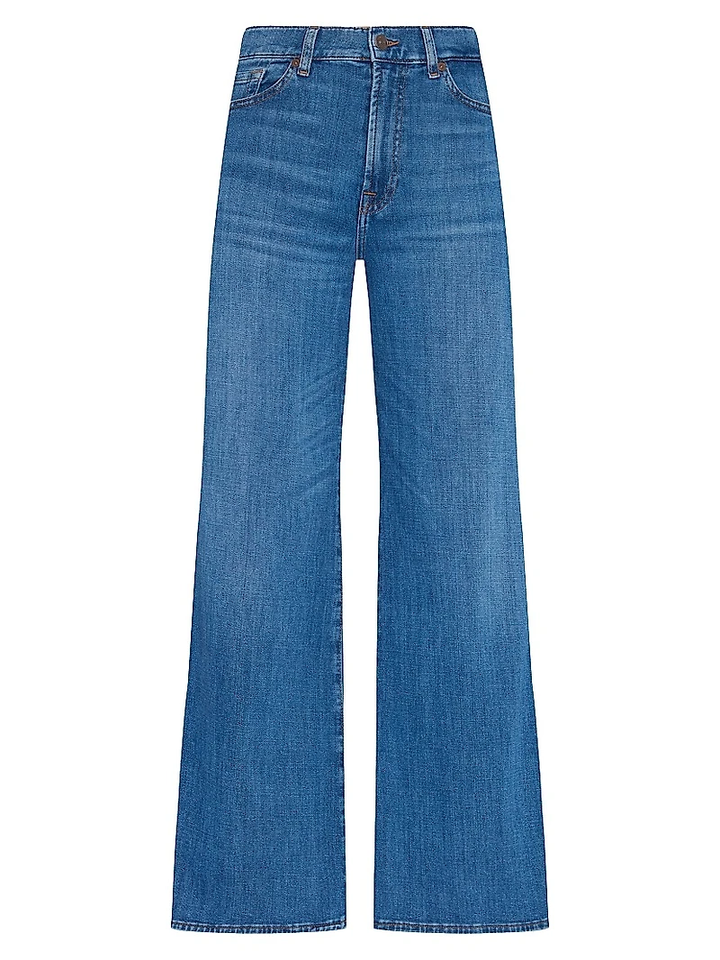 Lotta Cropped Wide-Leg Jeans