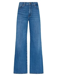 Lotta Cropped Wide-Leg Jeans