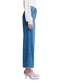Lotta Cropped Wide-Leg Jeans