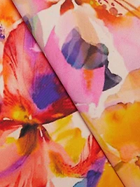 Angelina Floral One-Shoulder Cocktail Dress