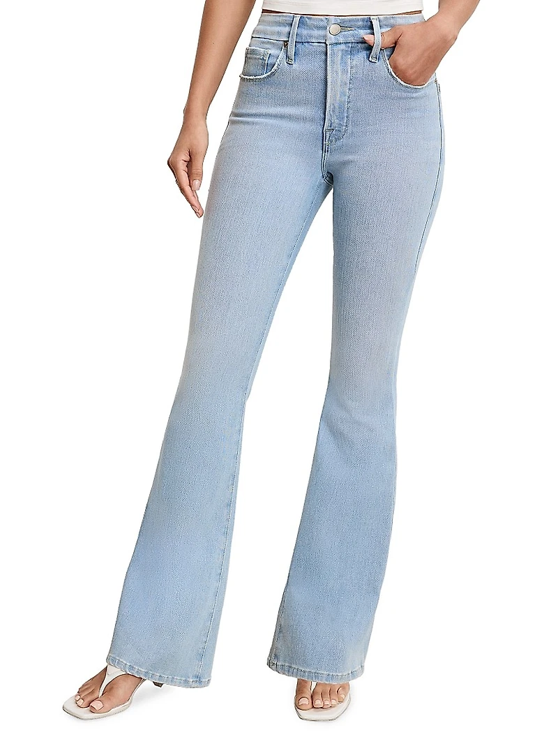 Soft Tech Good Legs Boot-Cut Flared Jeans