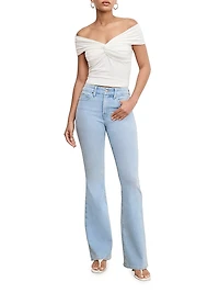 Soft Tech Good Legs Boot-Cut Flared Jeans