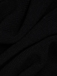 Stretch Rib-Knit Off-the-Shoulder Top