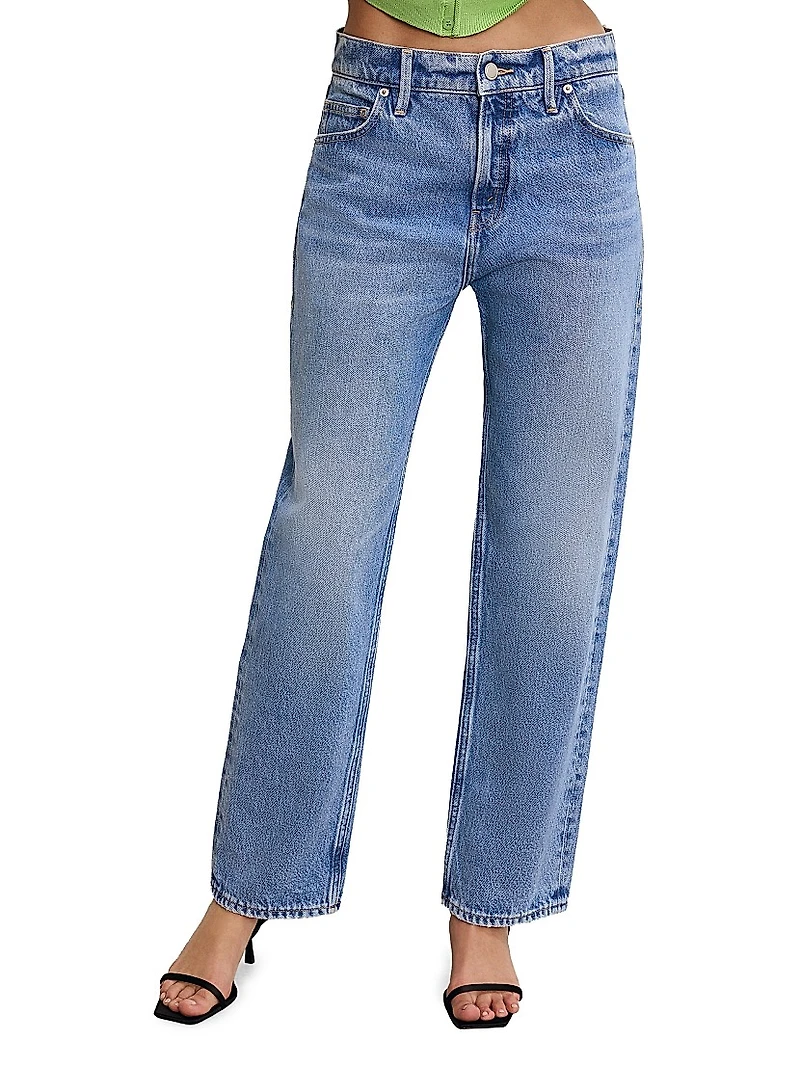 Good Standard Straight-Leg Jeans
