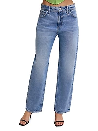 Good Standard Straight-Leg Jeans
