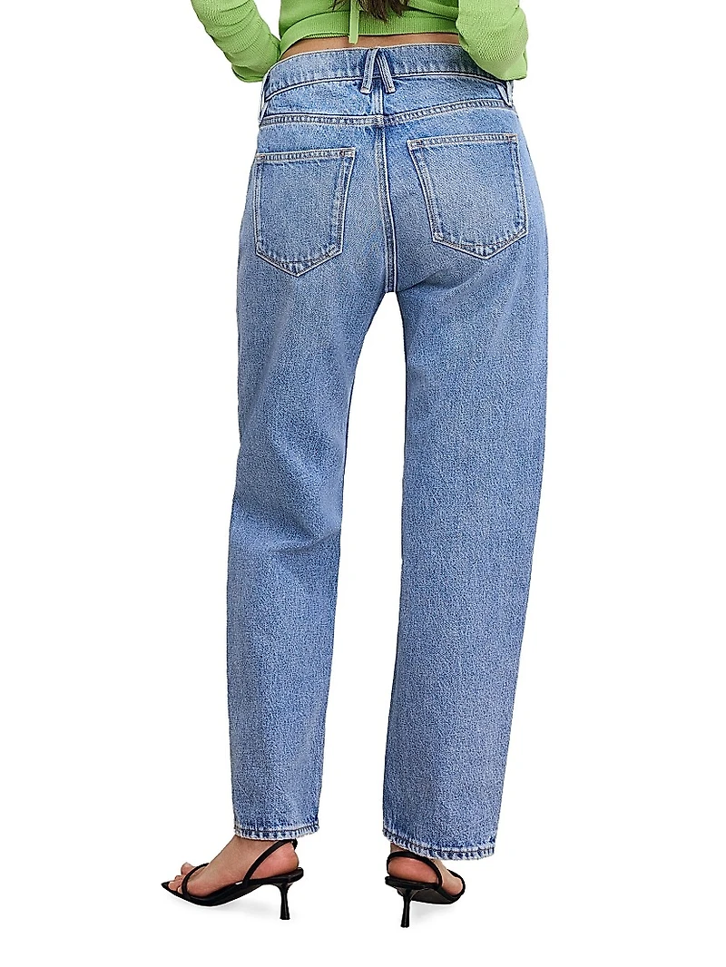 Good Standard Straight-Leg Jeans