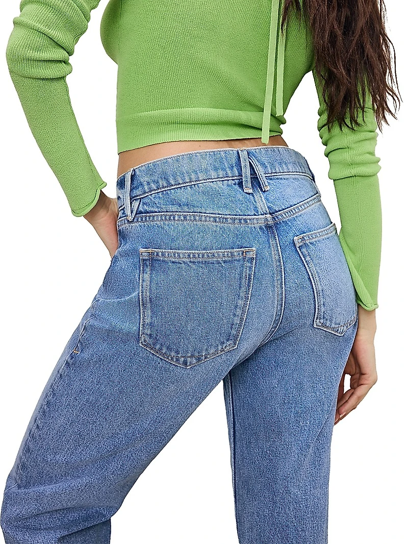Good Standard Straight-Leg Jeans