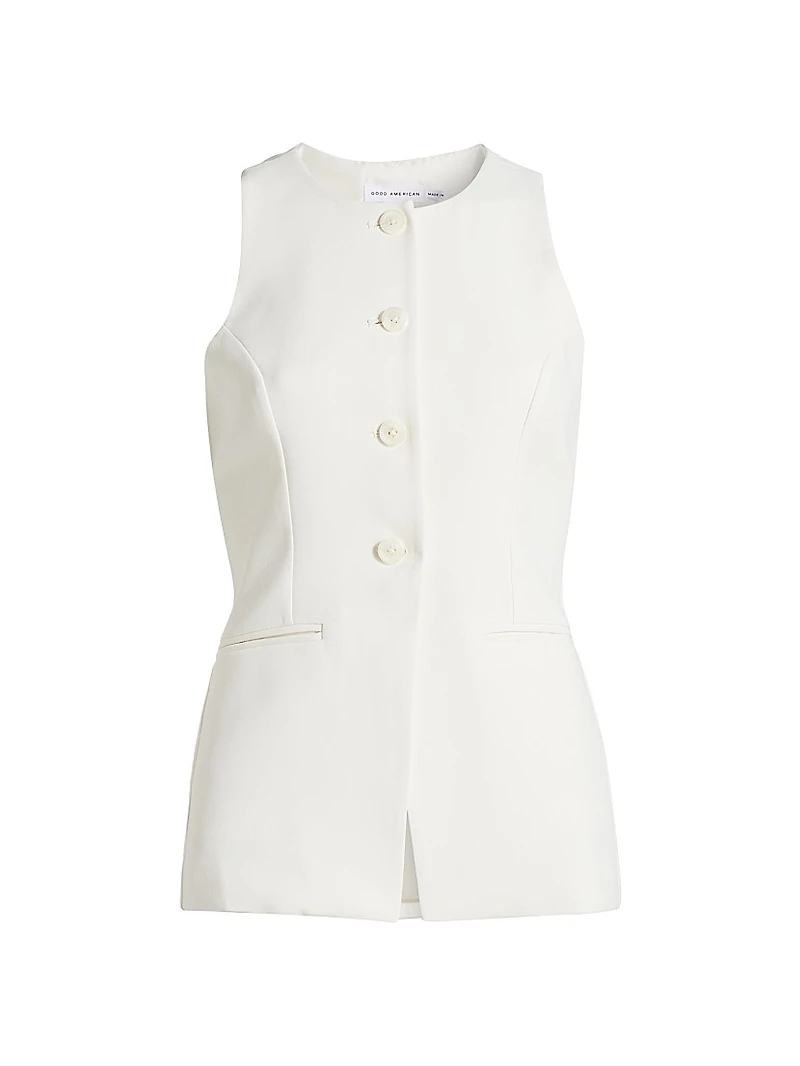 Boss Luxe Suiting Sculpted Vest
