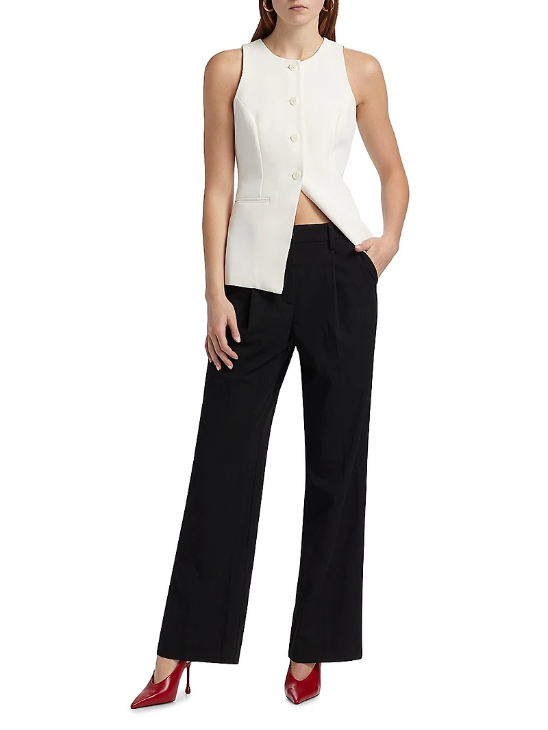 Boss Luxe Suiting Sculpted Vest