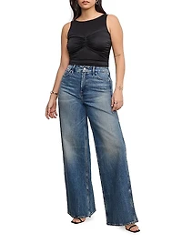Good Skate High-Rise Wide-Leg Jeans