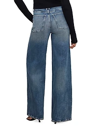 Good Skate High-Rise Wide-Leg Jeans