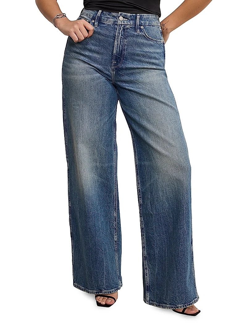 Good Skate High-Rise Wide-Leg Jeans