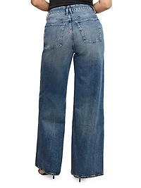 Good Skate High-Rise Wide-Leg Jeans