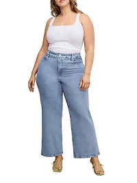 Soft Tech Good Skate Wide Crop Jeans
