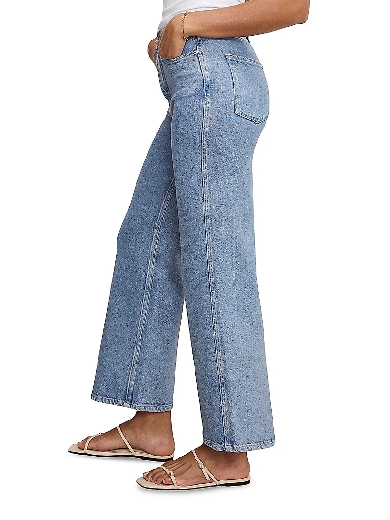 Soft Tech Good Skate Wide Crop Jeans
