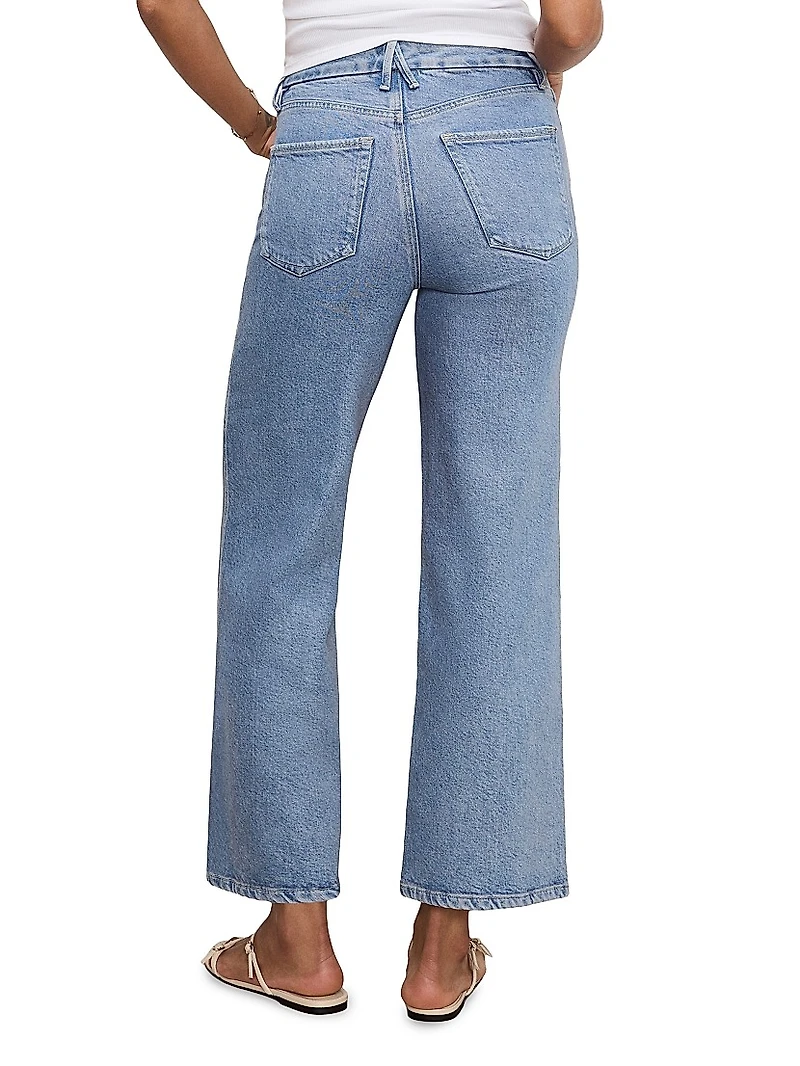 Soft Tech Good Skate Wide Crop Jeans