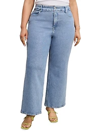 Soft Tech Good Skate Wide Crop Jeans