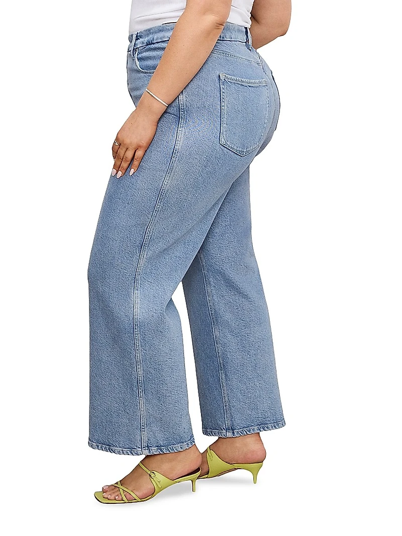 Soft Tech Good Skate Wide Crop Jeans