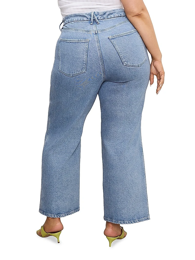 Soft Tech Good Skate Wide Crop Jeans