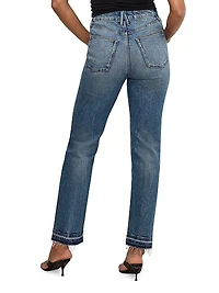 Good Boy Mid-Rise Straight-Leg Jeans