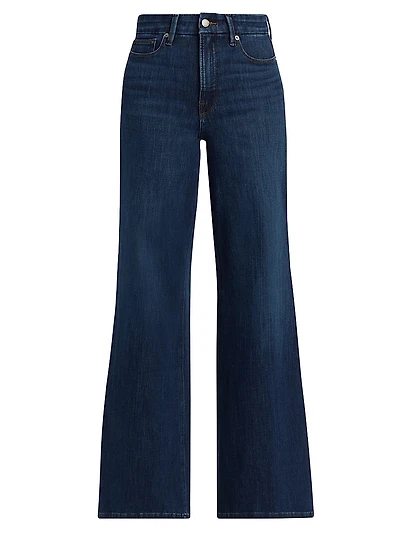 Soft Tech Good Waist Palazzo Jeans