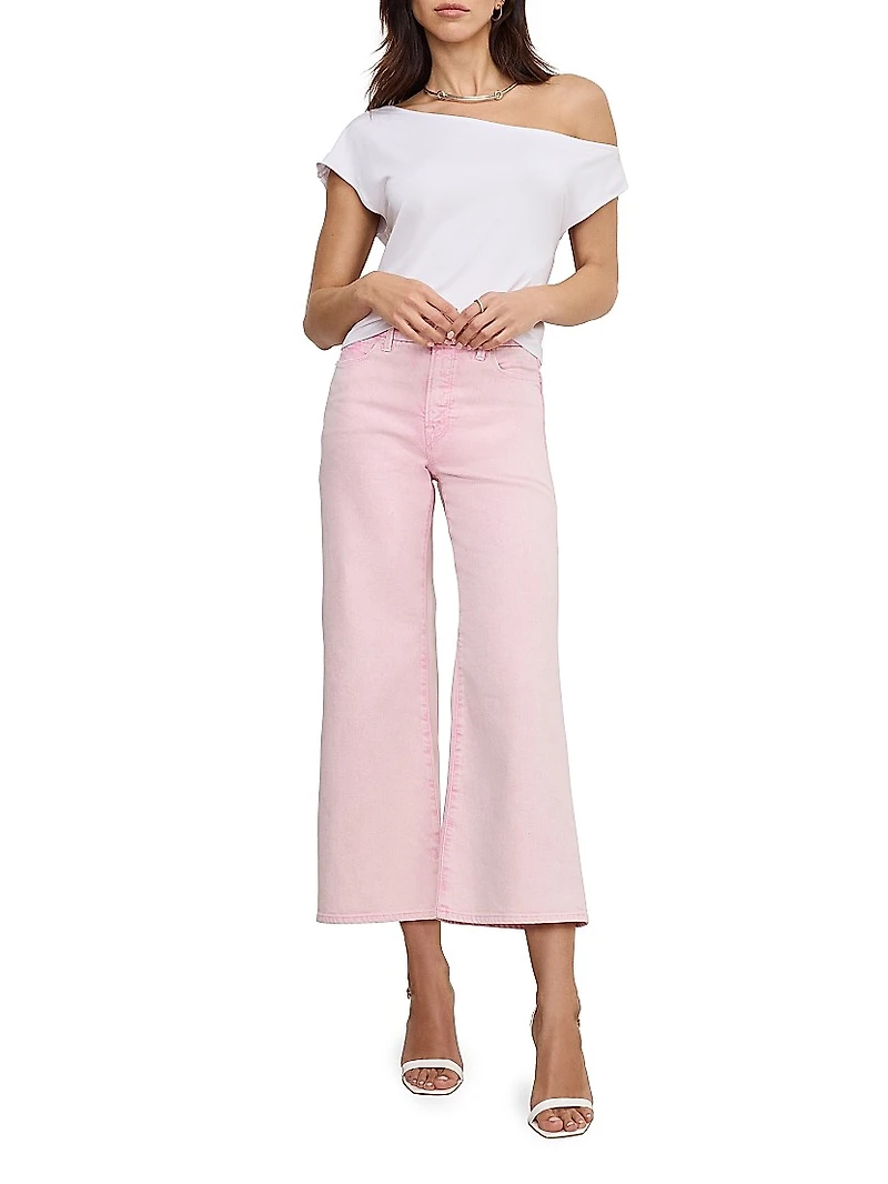 Good Waist Cropped Palazzo Jeans
